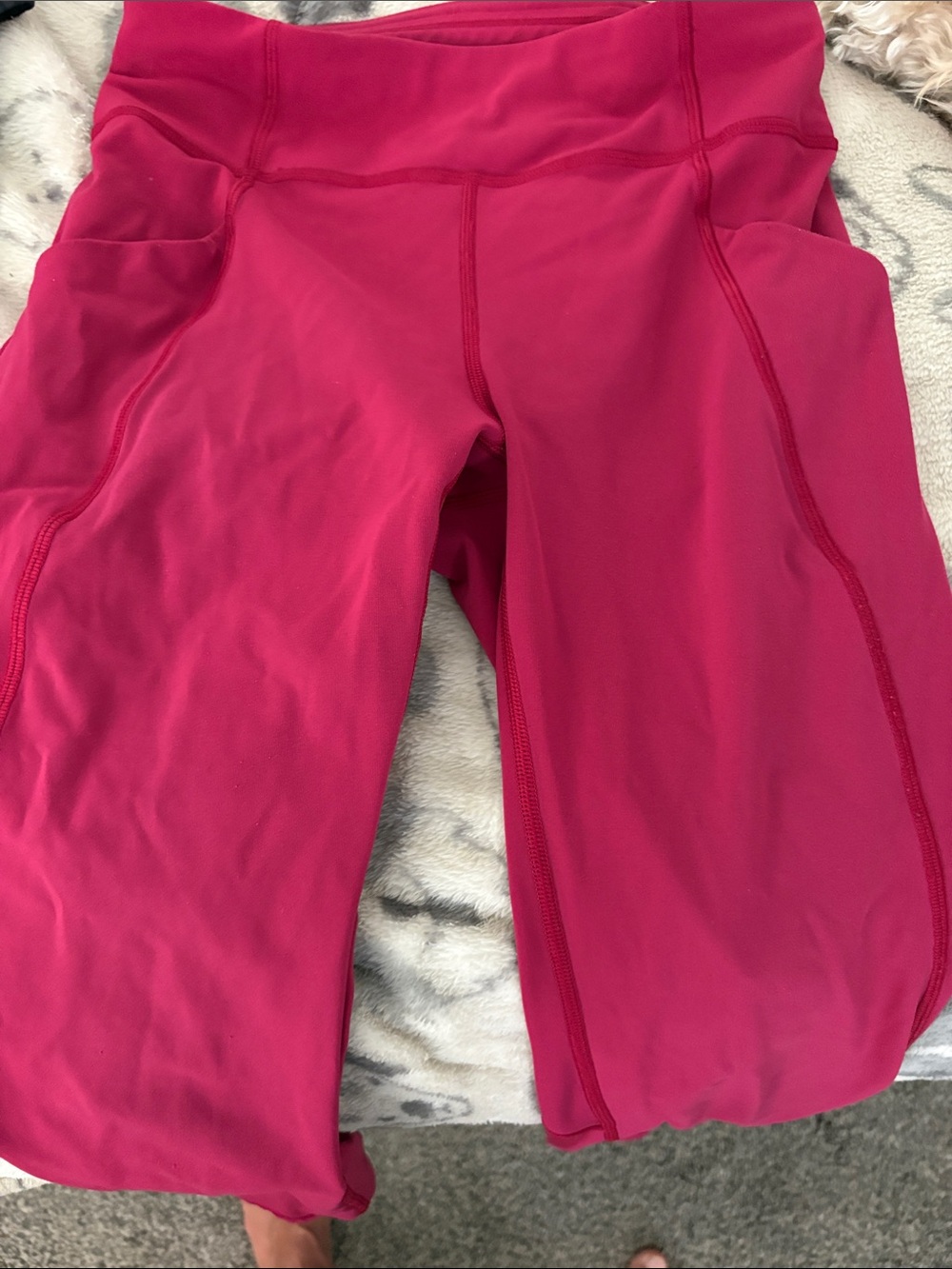 lululemon athletica Hot Pink High-Waist Leggings